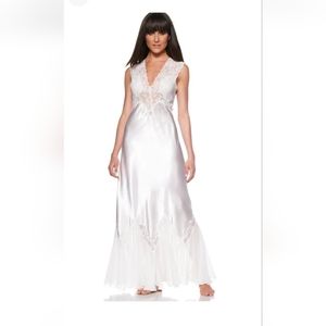Rhonda Shear Harlow Lace Gown